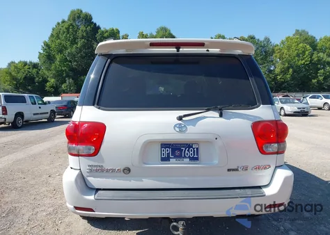 2007 Toyota Sequoia Limited V8 from USA, damaged, VIN 5TDBT48A07S288341